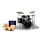 Yamaha Stage Custom Birch 5-Piece Shell Pack With I Series Essentials Plus Cymbal Pack Raven Black thumbnail