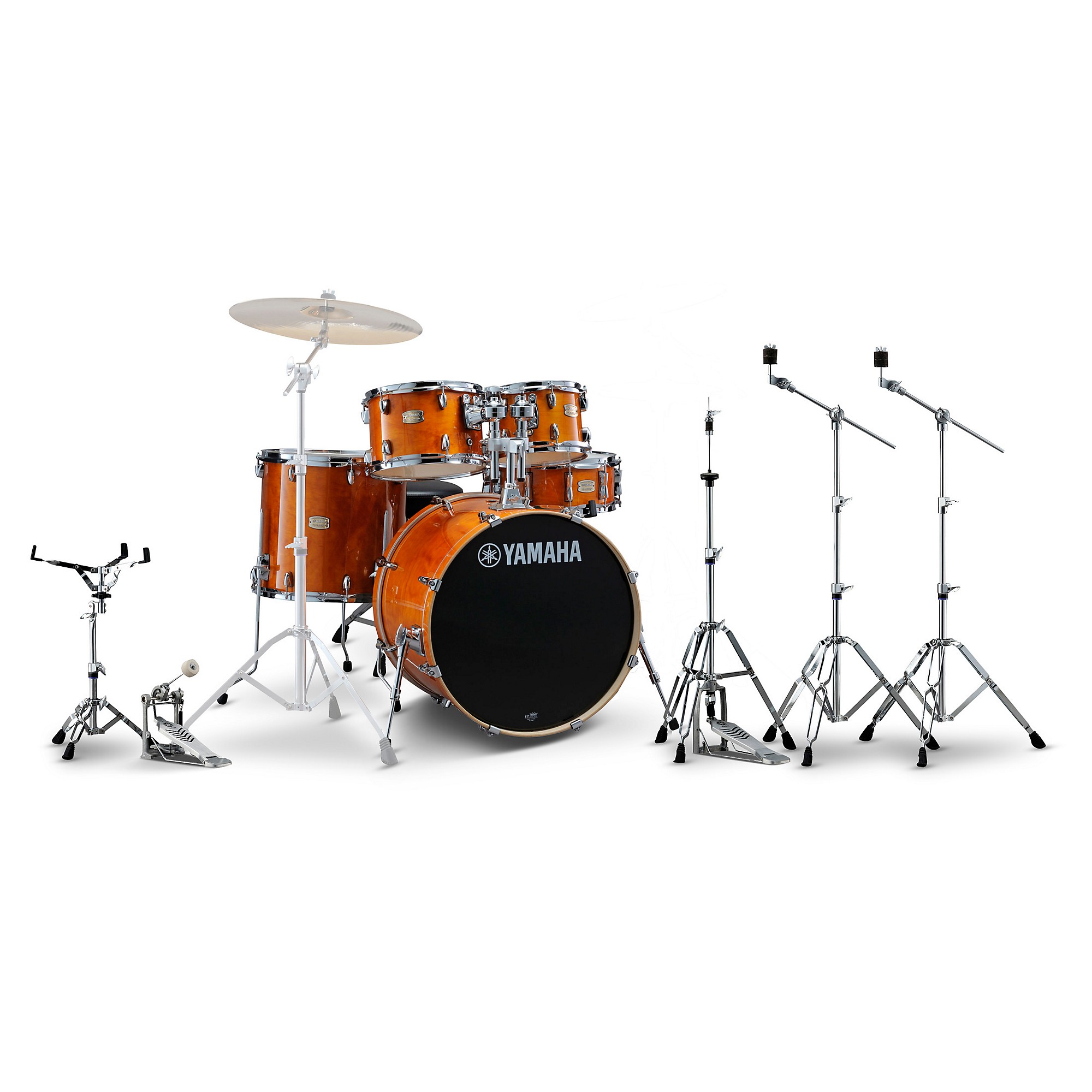Yamaha Stage Custom Birch 5-Piece Shell Pack With 600 Series Doube