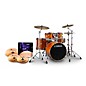Yamaha Stage Custom Birch 5-Piece Shell Pack With I Series Essentials Plus Cymbal Pack Honey Amber thumbnail
