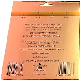 FORTALEZA GUITARS 4 String Nickel Electric Bass Strings 45 - 105