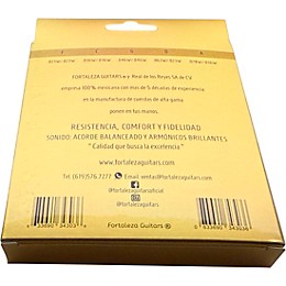 FORTALEZA GUITARS Stainless Steel Ball End Bajo Quinto Strings