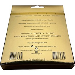 FORTALEZA GUITARS Nickel Ball End Bajo Quinto Strings