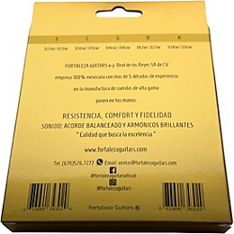 FORTALEZA GUITARS Stainless Steel Loop End Bajo Quinto Strings