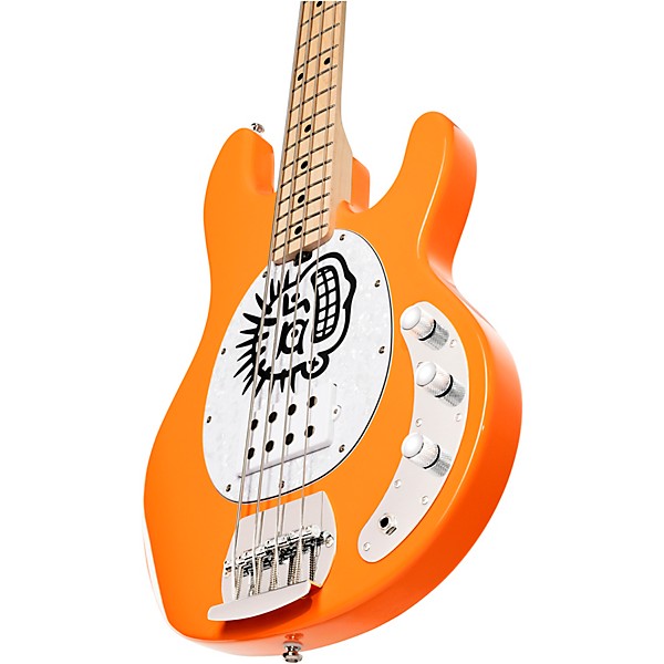 Sterling by Music Man Mike Herrera Artist Series StingRay Electric Bass - Orange Creamsicle
