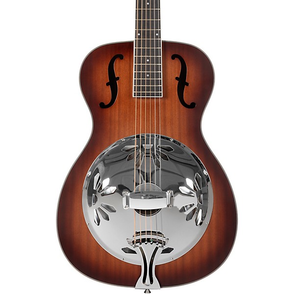 Mitchell RR100 Round Neck Resonator Guitar - Sunset Burst