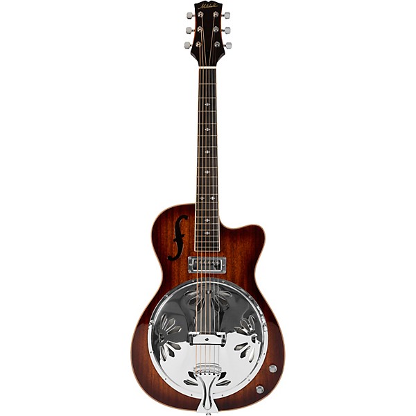 Mitchell RR200CE Round Neck Acoustic-Electric Resonator Guitar - Sunset Burst