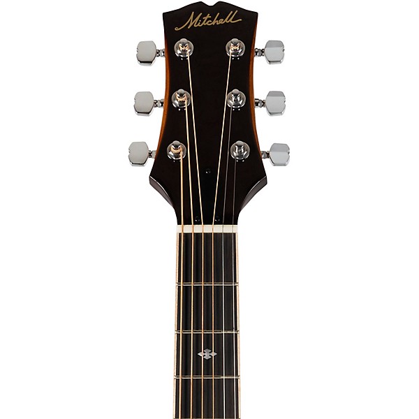 Mitchell RR200CE Round Neck Acoustic-Electric Resonator Guitar - Sunset Burst