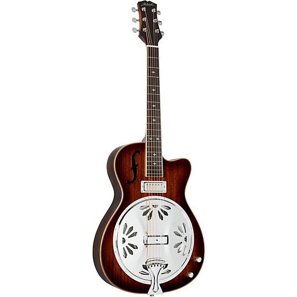 Mitchell RR200CE Round Neck Acoustic-Electric Resonator Guitar - Sunset Burst