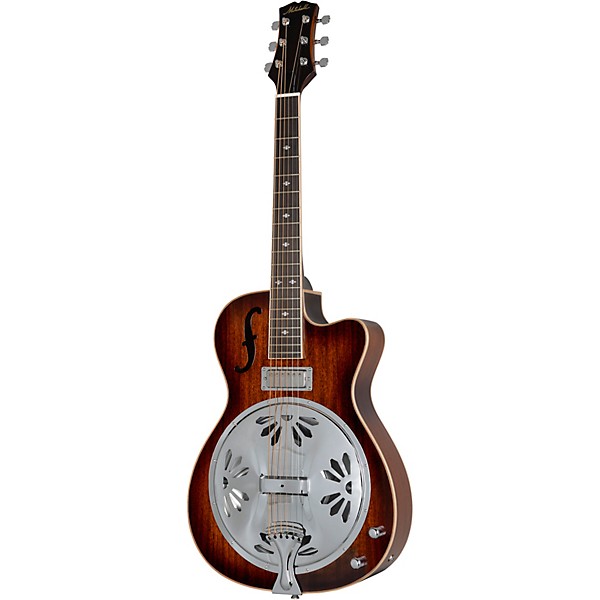 Mitchell RR200CE Round Neck Acoustic-Electric Resonator Guitar - Sunset Burst