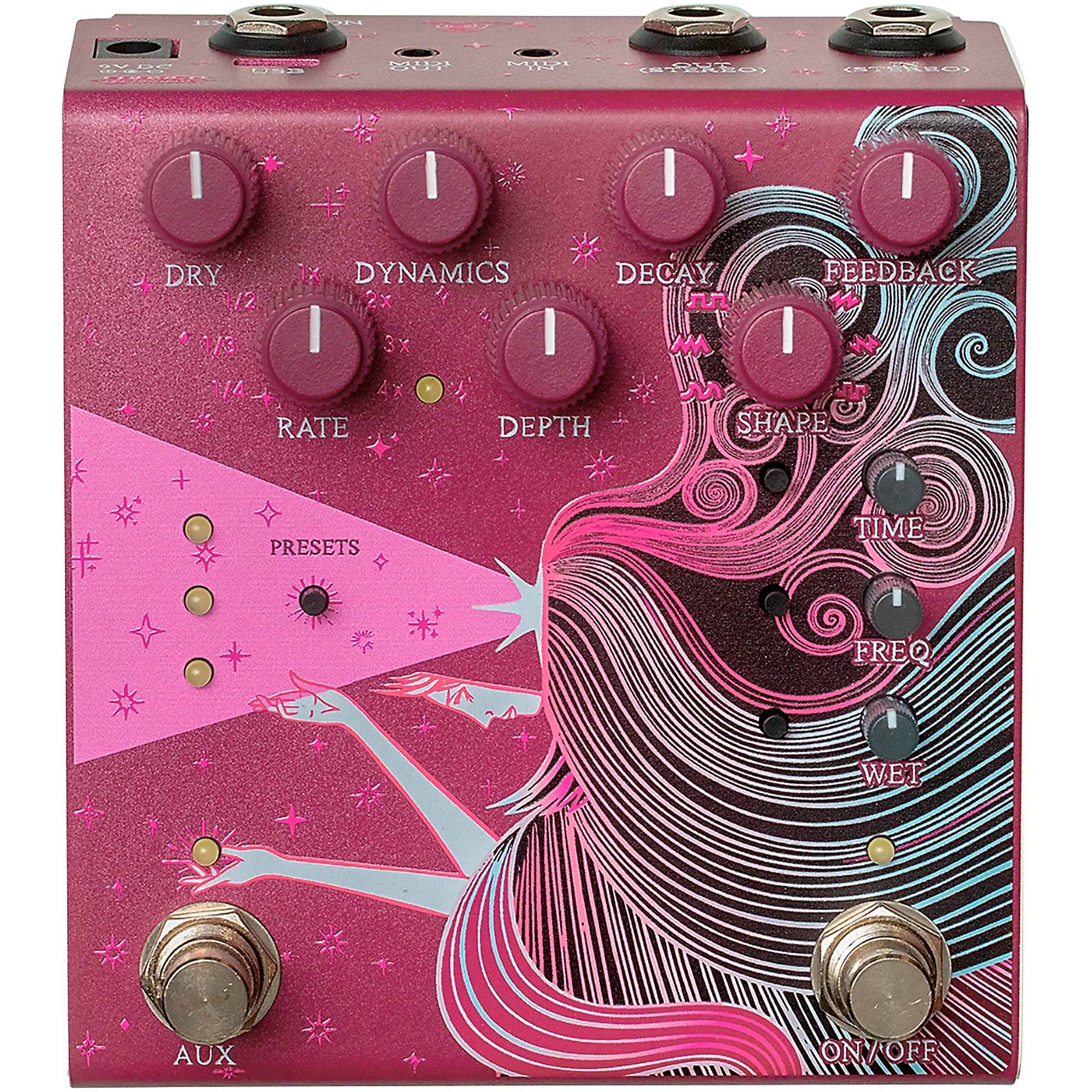 Old Blood Noise Endeavors Sunlight Stereo Reverb Effects Pedal