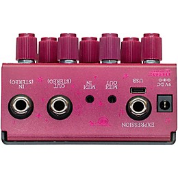 Old Blood Noise Endeavors Sunlight Stereo Reverb Effects Pedal Maroon