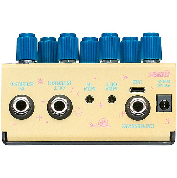 Old Blood Noise Endeavors Sunlight Stereo Reverb Effects Pedal Yellow