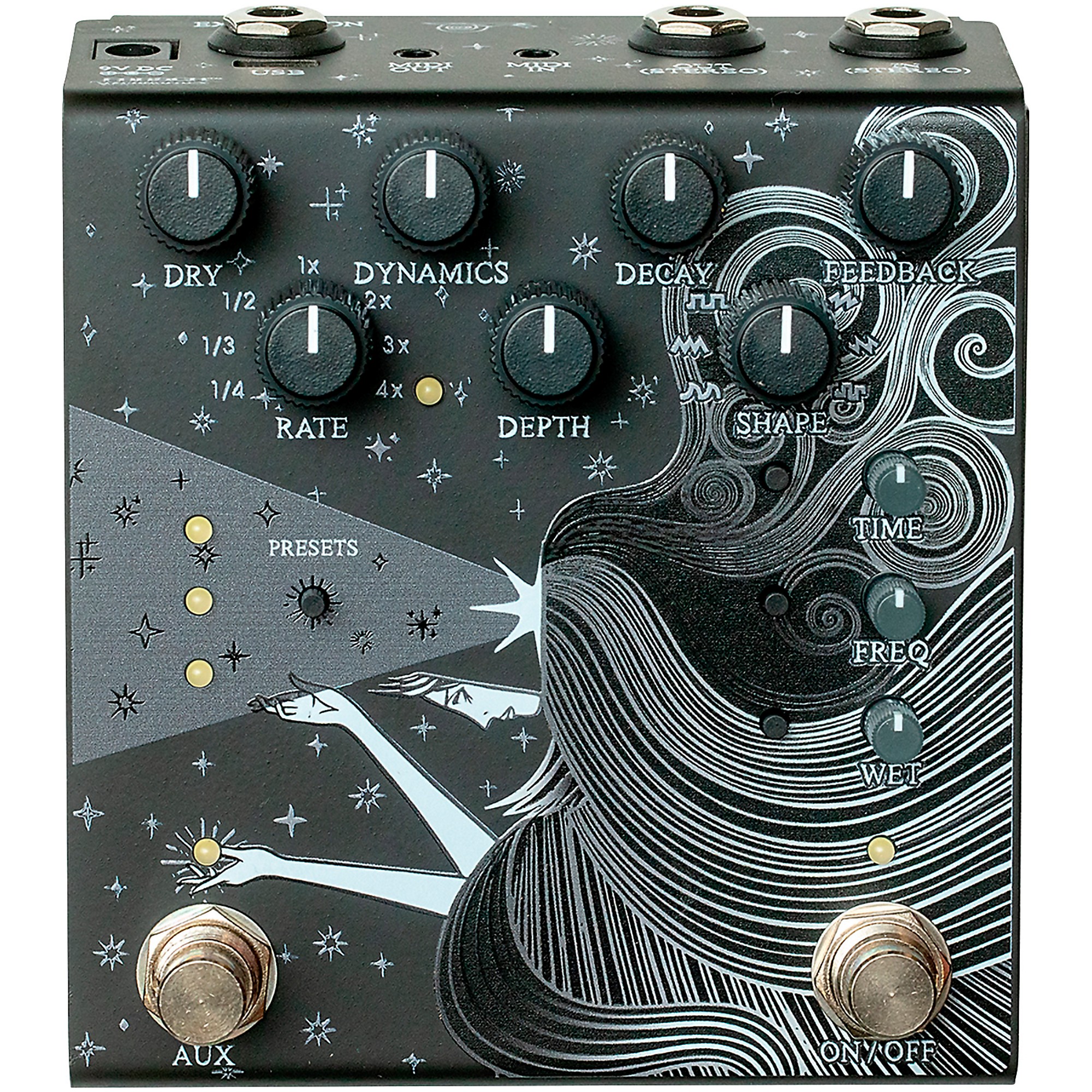 Old Blood Noise Endeavors Sunlight Stereo Reverb Effects Pedal