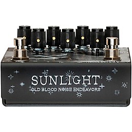 Old Blood Noise Endeavors Sunlight Stereo Reverb Effects Pedal Black