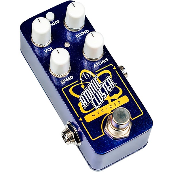 Electro-Harmonix Pico Atomic Cluster Spectral Decomposer Effects Pedal Purple Sparkle