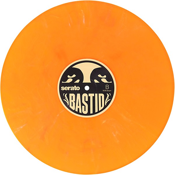 SERATO Skratch Bastid x Obey Serato Control Vinyl in Hot Sauce Orange