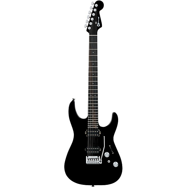 Charvel Pro-Mod Plus Dinky DK24 HH 2PT E Electric Guitar - Raven Black
