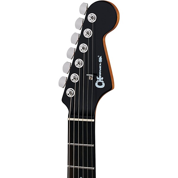 Charvel Pro-Mod Plus Dinky DK24 HH 2PT E Electric Guitar - Raven Black