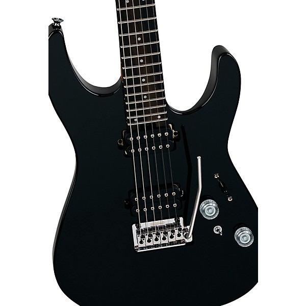 Charvel Pro-Mod Plus Dinky DK24 HH 2PT E Electric Guitar - Raven Black