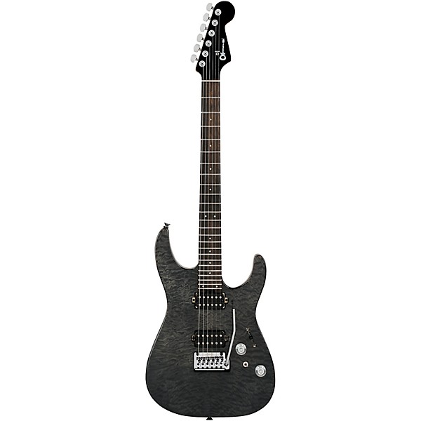 Charvel Pro-Mod Plus Dinky DK24 HH 2PT E QM Electric Guitar - Midnight Ocean