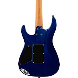 Charvel Pro-Mod Plus Dinky DK24 HH 2PT E QM Electric Guitar - Chlorine Burst