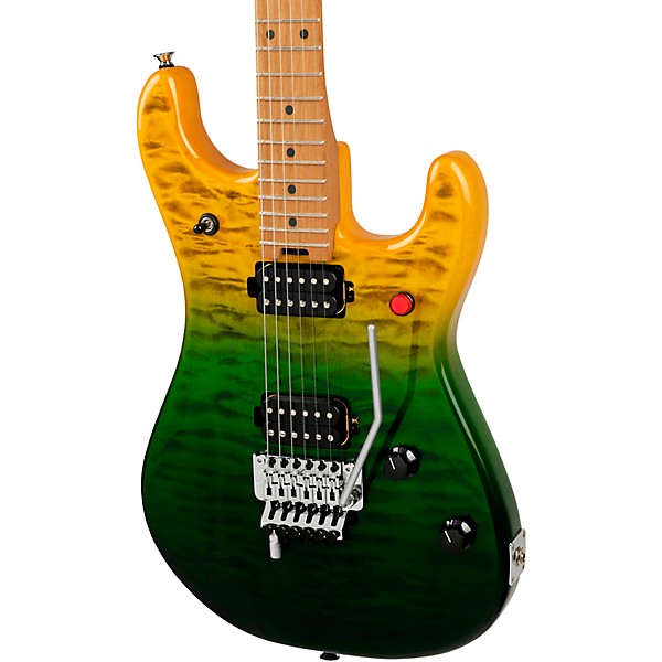 EVH 5150 Series Deluxe QM Electric Guitar - Limeade Zest