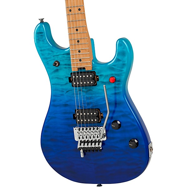 EVH 5150 Series Deluxe QM Electric Guitar - Pacific Drift