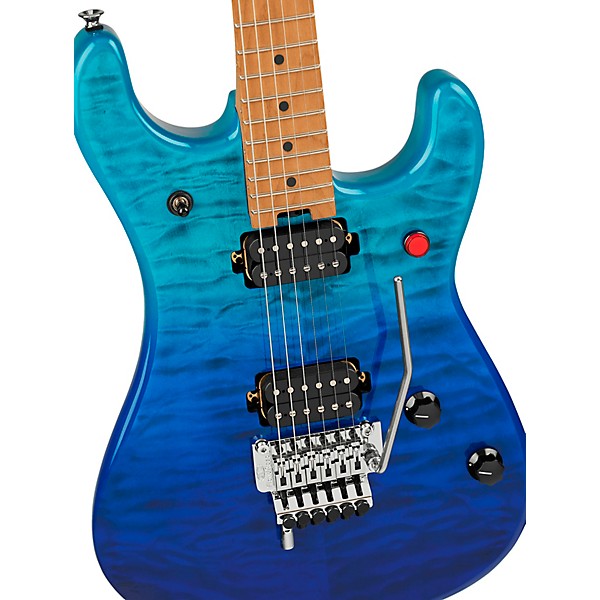 EVH 5150 Series Deluxe QM Electric Guitar - Pacific Drift