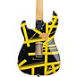EVH Striped Series Frankenstein Frankie Electric Guitar - Aged Black and Yellow