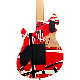 EVH Wolfgang Special Striped Series Electric Guitar - Aged Red/Black/White