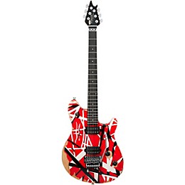 EVH Wolfgang Special Striped Series Electric Guitar - Aged Red/Black/White