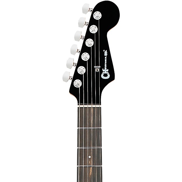 Charvel Pro-Mod Plus Dinky DK24 HSS 2PT QM Electric Guitar - Blue Curacao