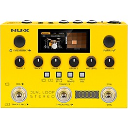 NUX Dual Loop Stereo Pedal - Yellow