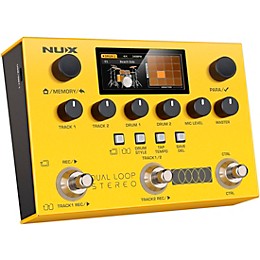 NUX Dual Loop Stereo Pedal - Yellow