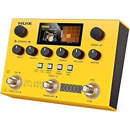 NUX Dual Loop Stereo Pedal - Yellow