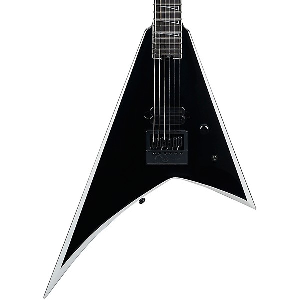 Jackson Pro Plus Series Christian Andreu Signature Rhoads RR24 EVTN6 Electric Guitar - Black with White Bevels
