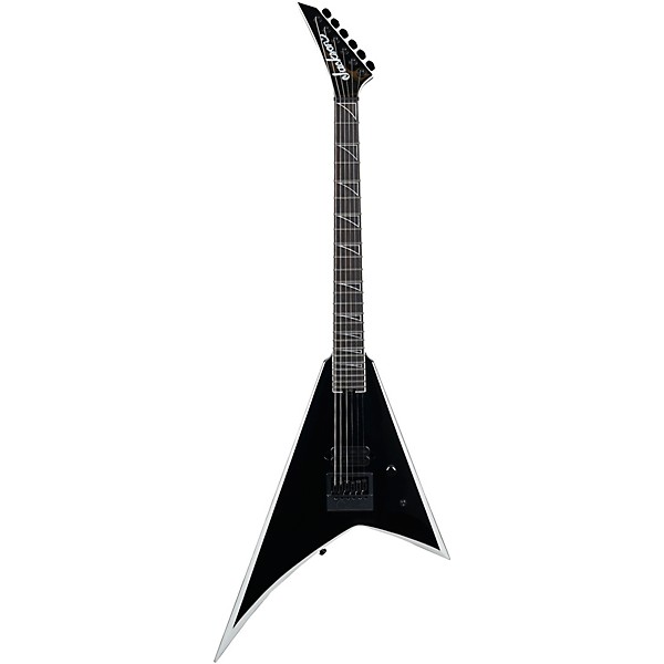 Jackson Pro Plus Series Christian Andreu Signature Rhoads RR24 EVTN6 Electric Guitar - Black with White Bevels