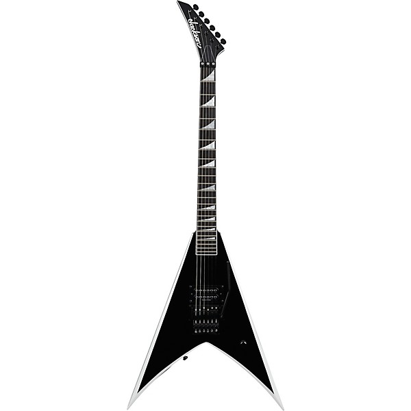 Jackson Pro Series Signature Wes Borland King V KV Electric Guitar - Black with White Bevels