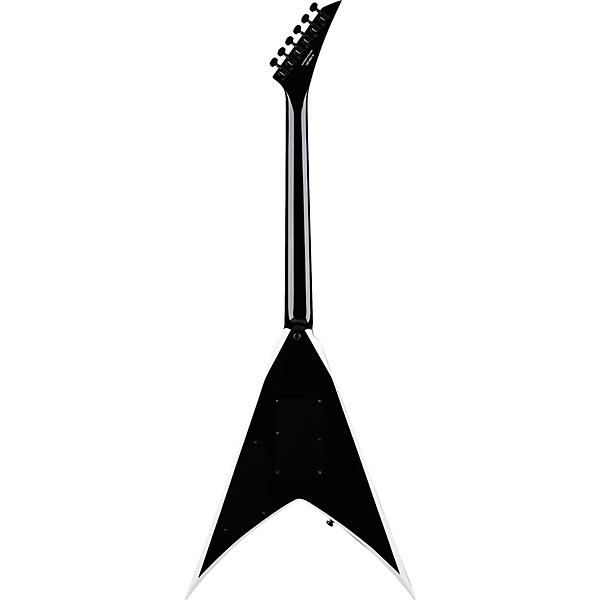 Jackson Pro Series Signature Wes Borland King V KV Electric Guitar - Black with White Bevels