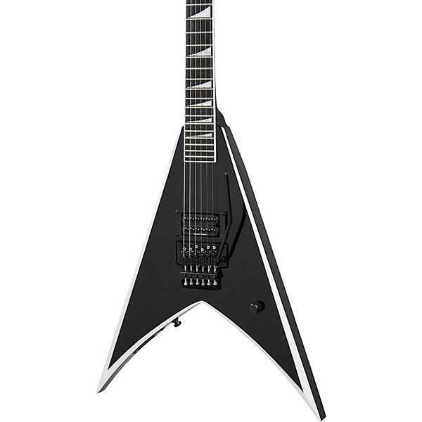 Jackson Pro Series Signature Wes Borland King V KV Electric Guitar - Black with White Bevels