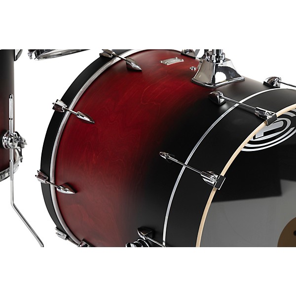 Orange County Drum & Percussion Limited Maple 4-Piece Drum Shell Pack - Sharkbite Fade