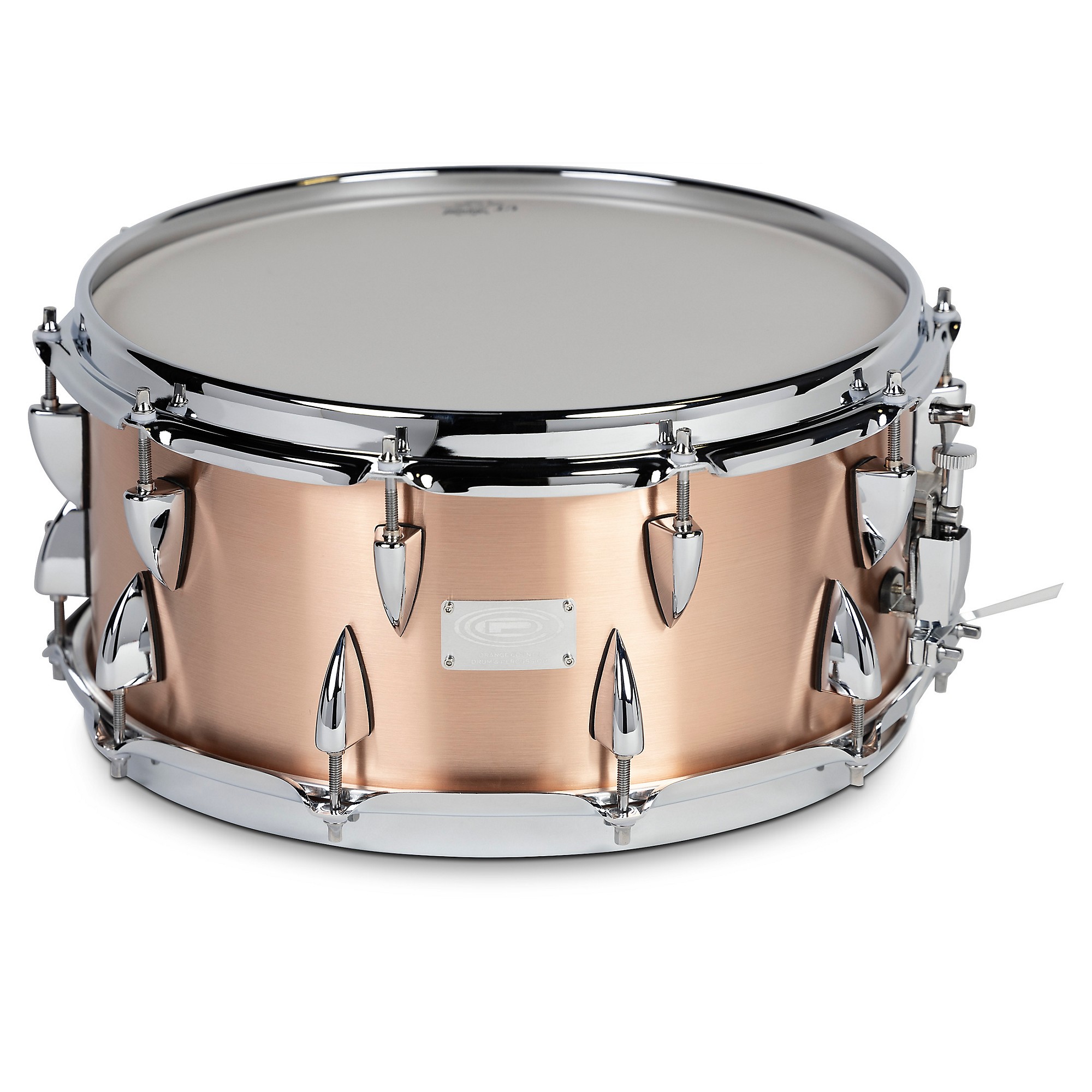 Orange County Drum & Percussion Raw Copper Snare Drum - 14 x 6.5