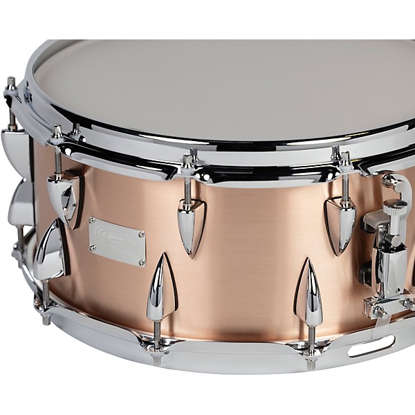 Orange County Drum & Percussion Raw Copper Snare Drum - 14 x 6.5 in.