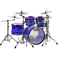 Orange County Drum & Percussion Limited Acrylic 4-Piece Drum Shell Pack - Nightglow Fade