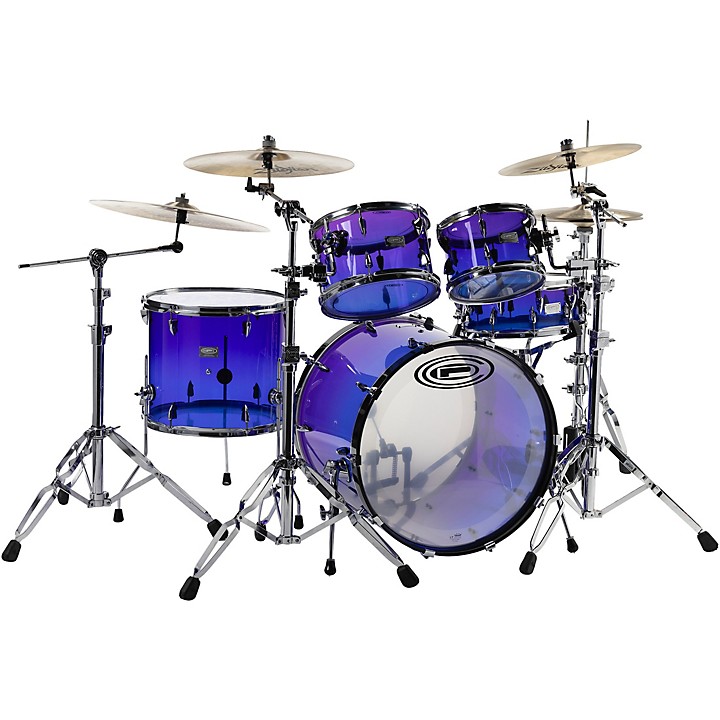 Ludwig Centennial Zep 4-Piece Shell Pack Silver Sparkle | Guitar