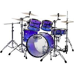 Orange County Drum & Percussion Limited Acrylic 4-Piece Drum Shell Pack - Nightglow Fade