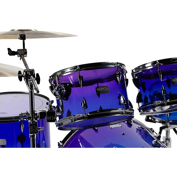 Orange County Drum & Percussion Limited Acrylic 4-Piece Drum Shell Pack - Nightglow Fade