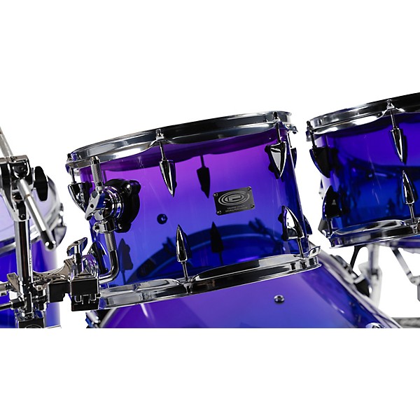 Orange County Drum & Percussion Limited Acrylic 4-Piece Drum Shell Pack - Nightglow Fade