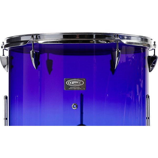 Orange County Drum & Percussion Limited Acrylic 4-Piece Drum Shell Pack - Nightglow Fade