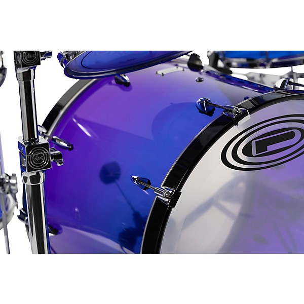 Orange County Drum & Percussion Limited Acrylic 4-Piece Drum Shell Pack - Nightglow Fade